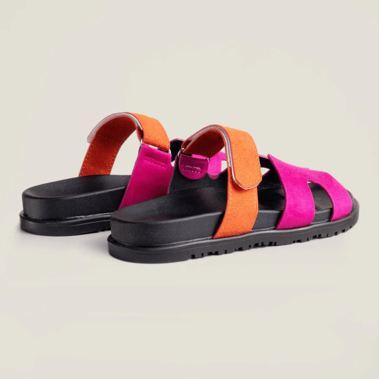 Sandaler Monaco® – Orange / Rosa - Skön Hall